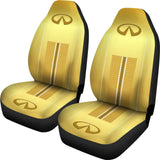 Black And Yellow Infiniti Car Seat Covers Custom 2 210801 - YourCarButBetter