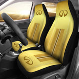 Black And Yellow Infiniti Car Seat Covers Custom 2 210801 - YourCarButBetter