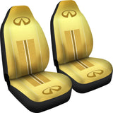 Black And Yellow Infiniti Car Seat Covers Custom 2 210801 - YourCarButBetter