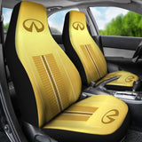 Black And Yellow Infiniti Car Seat Covers Custom 2 210801 - YourCarButBetter