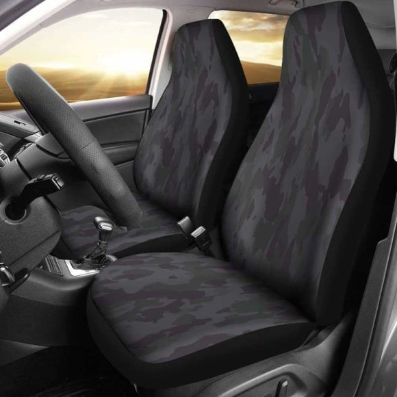 Black Camo Seat Cover 112608 - YourCarButBetter