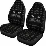 Black Cat - Car Seat Cover 112428 - YourCarButBetter
