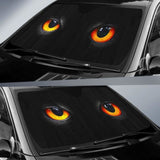 Black Cat Eyes Car Sun Shades 182102 - YourCarButBetter