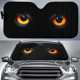 Black Cat Eyes Car Sun Shades 182102 - YourCarButBetter