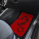 Black Chinese Dragon Amazing Car Floor Mats 211803 - YourCarButBetter