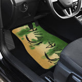 Black Crappie Fish Skin Hooked Fishing Car Floor Mats 182417 - YourCarButBetter