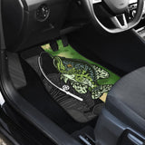 Black Crappie Fishing Car Floor Mats 182417 - YourCarButBetter