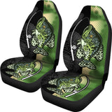 Black Crappie Fishing Car Seat Covers 182417 - YourCarButBetter
