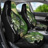 Black Crappie Fishing Car Seat Covers 182417 - YourCarButBetter