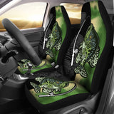 Black Crappie Fishing Car Seat Covers 182417 - YourCarButBetter