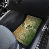 Black Crappie Skin Color Boho Pattern Fishing Car Floor Mats 182417 - YourCarButBetter