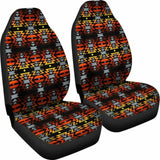 Black Fire Red Car Seat Covers 105905 - YourCarButBetter