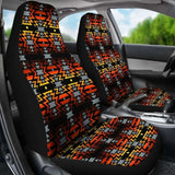 Black Fire Red Car Seat Covers 105905 - YourCarButBetter