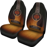 Black Guitar Car Seat Covers 184610 - YourCarButBetter