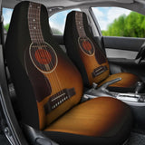 Black Guitar Car Seat Covers 184610 - YourCarButBetter