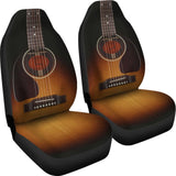 Black Guitar Car Seat Covers 184610 - YourCarButBetter