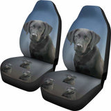 Black Labrador Car Seat Covers 181703 - YourCarButBetter