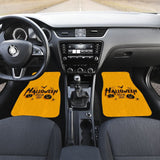 Black Orange Trick or Treat Halloween Car Floor Mats 212203 - YourCarButBetter