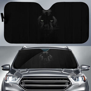 Black Panther 4K Car Sun Shade 182102 - YourCarButBetter