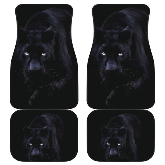 Black Panther Always On Your Side Car Floor Mats 212601 - YourCarButBetter