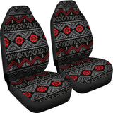 Black Pattern Native Car Seat Cover 093223 - YourCarButBetter