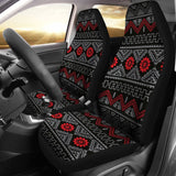 Black Pattern Native Car Seat Cover 093223 - YourCarButBetter