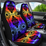 Black Sunset Car Seat Covers 550317 - YourCarButBetter