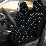 Black White Polka Dot Car Seat Covers 143731 - YourCarButBetter