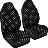 Black White Polka Dot Car Seat Covers 143731 - YourCarButBetter