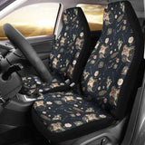 Black With Boho Dreamcatcher Pattern Car Seat Covers 102918 - YourCarButBetter