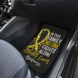 Bladder Cancer No One Fights Alone Car Floor Mats 210101 - YourCarButBetter