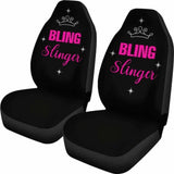 Bling Slinger Car Seat Covers Pink 105905 - YourCarButBetter