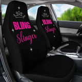 Bling Slinger Car Seat Covers Pink 105905 - YourCarButBetter