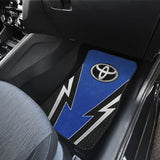 Blue And Black Toyota Amazing Style Car Floor Mats Custom 1 210601 - YourCarButBetter