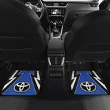 Blue And Black Toyota Amazing Style Car Floor Mats Custom 1 210601 - YourCarButBetter