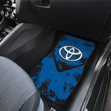 Blue And Black Toyota Amazing Style Car Floor Mats Custom 3 211001 - YourCarButBetter
