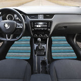 Blue Aztec Pattern Car Floor Mats 211001 - YourCarButBetter