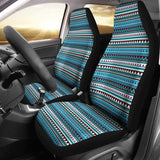 Blue Aztec Pattern Car Seat Covers 211001 - YourCarButBetter