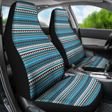 Blue Aztec Pattern Car Seat Covers 211001 - YourCarButBetter