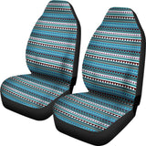 Blue Aztec Pattern Car Seat Covers 211001 - YourCarButBetter