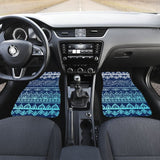 Blue Boho Car Floor Mats 094209 - YourCarButBetter