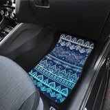 Blue Boho Car Floor Mats 094209 - YourCarButBetter