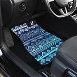 Blue Boho Car Floor Mats 094209 - YourCarButBetter