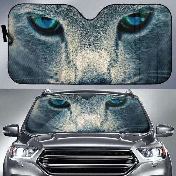 Blue Cat Eyes Car Auto Sun Shades 182102 - YourCarButBetter