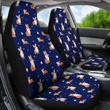 Blue Corgi Car Seat Cover 102802 - YourCarButBetter