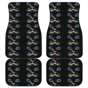 Blue Eyed Cat Car Floor Mat 112428 - YourCarButBetter