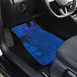 Blue Grunge Art Car Floor Mats 210202 - YourCarButBetter