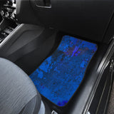 Blue Grunge Art Car Floor Mats 210202 - YourCarButBetter