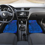 Blue Grunge Art Car Floor Mats 210202 - YourCarButBetter