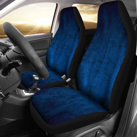 Blue Grunge Car Seat Covers 232125 - YourCarButBetter